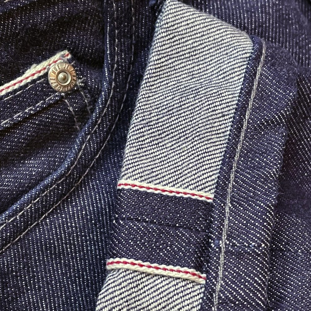 Naked and Famous Indigo Selvedge "Weird Guy" Jeans